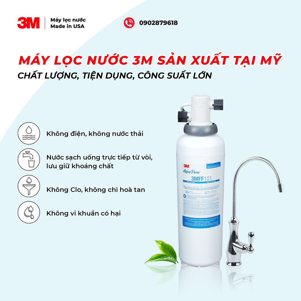 MÁY LỌC NƯỚC 3M FF100