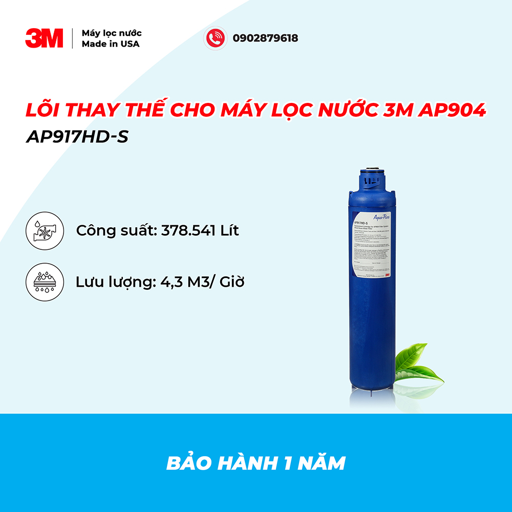MÁY LỌC NƯỚC 3M AP904
