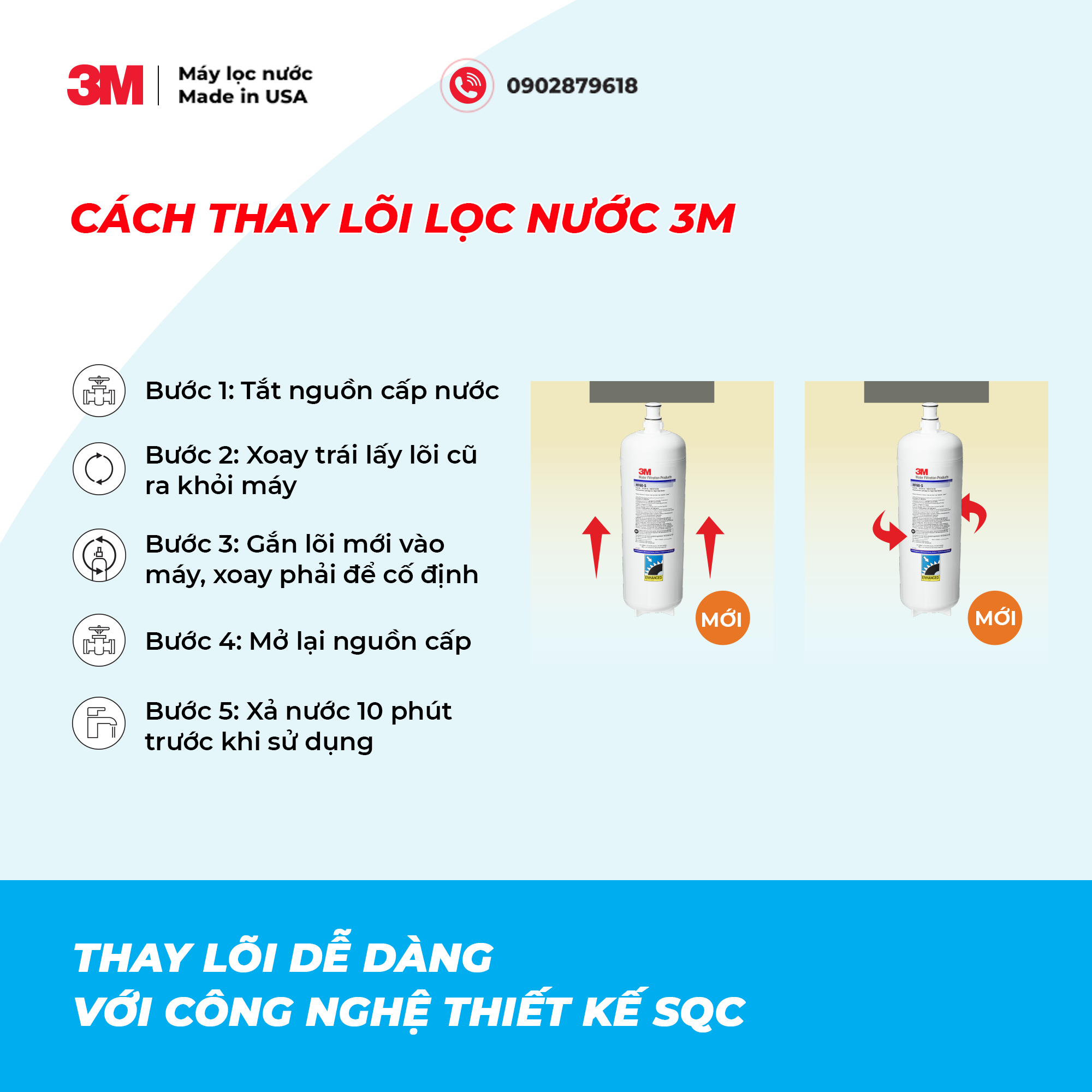 Máy lọc nước 3M ICE160-S